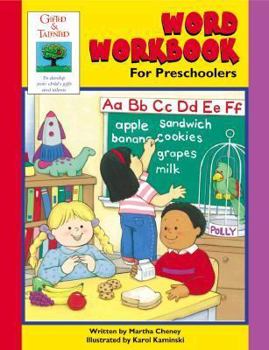 Paperback Word Workbook: For Preschoolers Book
