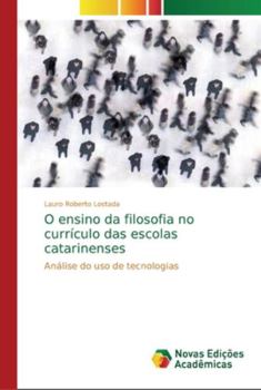 Paperback O ensino da filosofia no currículo das escolas catarinenses [Portuguese] Book