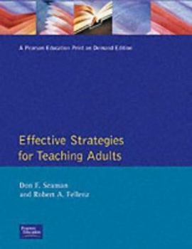 Paperback Effective Strategies for Teaching Adults Book