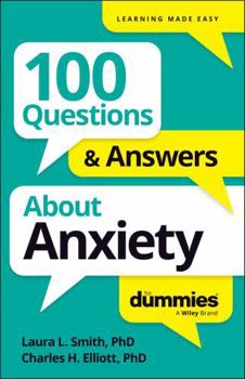 Paperback 100 Questions & Answers about Anxiety for Dummies Book