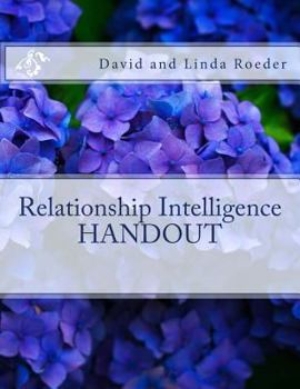 Paperback Relationship Intelligence handout Book