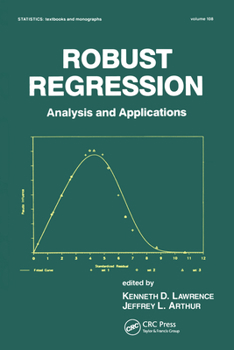 Paperback Robust Regression: Analysis and Applications Book