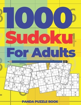 Paperback 1000 Sudoku For Adults: Logic Games For Adults - Mind Games Puzzle Book