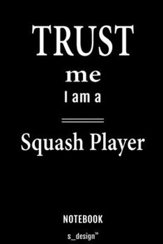 Notebook for Squash Players / Squash Player: awesome handy Note Book [120 blank lined ruled pages]