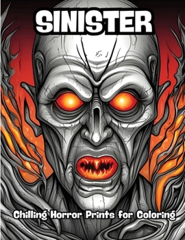 Paperback Sinister: Chilling Horror Prints for Coloring Book