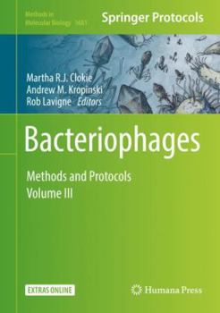 Hardcover Bacteriophages: Methods and Protocols, Volume 3 Book