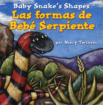 Board book Las Formas de Bebe Serpiente/Baby Snake's Shapes Book