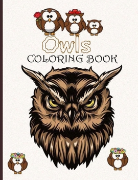 Paperback Owls coloring book: Beautiful Owl Designs to Color Book
