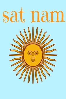 Paperback Sat Nam: Yoga Meditation Kundalini Habit Tracker Dot Homework Book Notepad Notebook Composition and Journal Gratitude Dot Diary Book