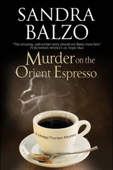 Hardcover Murder on the Orient Espresso [Large Print] Book