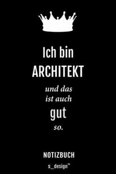 Notizbuch für Architekten / Architekt / Architektin: Originelle Geschenk-Idee [120 Seiten liniertes blanko Papier] (German Edition)