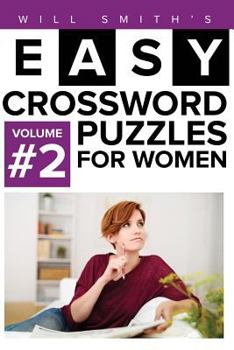 Paperback Will Smith Easy Crossword Puzzles For Women - Volume 2 Book