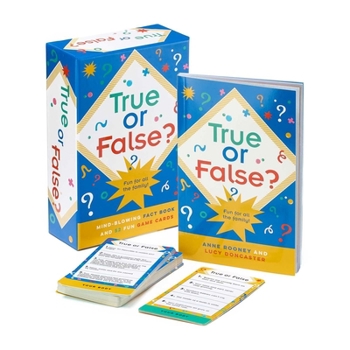 Misc. True or False?: Mind-Blowing 128-Page Fact Book and 52 Fun Game Cards Book