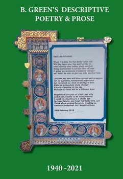 Paperback B Green's descriptive poetry and Prose Book