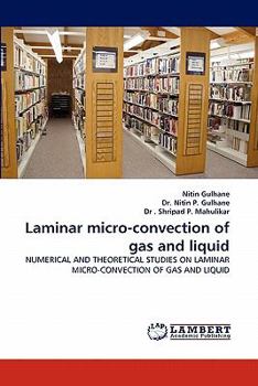 Paperback Laminar Micro-Convection of Gas and Liquid Book