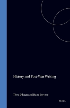 Paperback History and Post-War Writing (Postmodern Studies, 3) Book