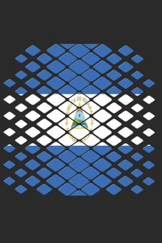 Paperback Nicaragua Notebook: Nicaragua Notebook - college book - diary - journal - booklet - memo - composition book - 120 sheets - Dot Grid paper Book