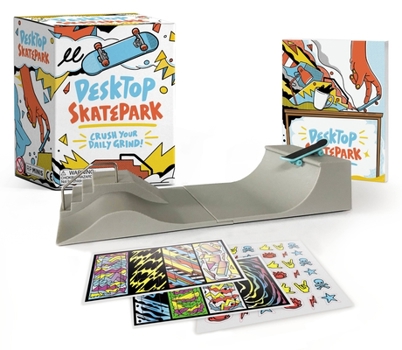 Paperback Desktop Skatepark: Crush Your Daily Grind! Book
