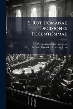 Paperback S. Rot. Romanae Decisiones Recentissimae Book
