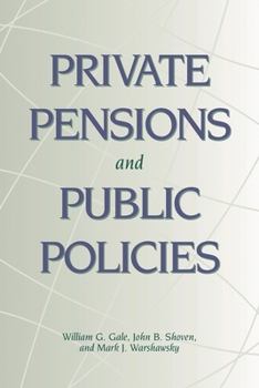 Paperback Private Pensions and Public Policies Book