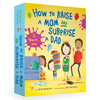 Hardcover How to Raise a Mom and Surprise a Dad Board Book Boxed Set Book