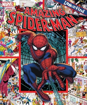 Hardcover Marvel Spider-Man: Look and Find Refresh Book