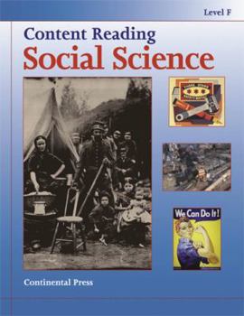 Paperback Social Science: Content Reading: Social Science, Level F - 6th Grade by Continental Press (2002-01-01) Book