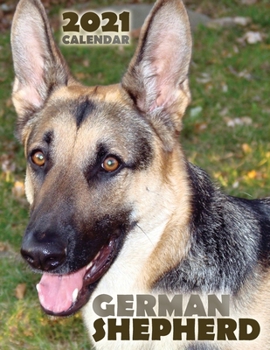 Paperback German Shepherd 2021 Calendar Book