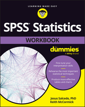 Paperback SPSS Statistics Workbook for Dummies Book