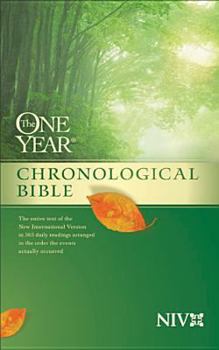 Paperback One Year Chronological Bible-NIV Book