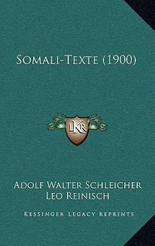 Paperback Somali-Texte (1900) Book