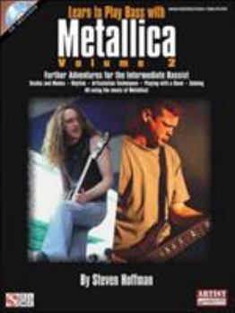 Paperback Learn to Play Bass with Metallica - Volume 2: Further Adventures for the Intermediate Bassist Book