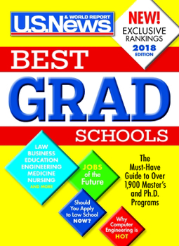 Paperback Best Graduate Schools 2018 Book