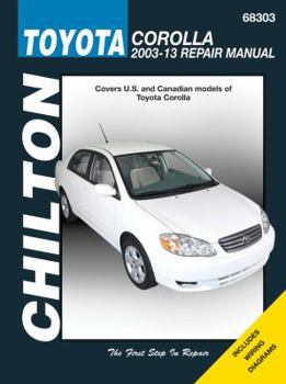 Paperback Toyota Corolla, 2003-13: Does Not Include Information Specific to Xrs Models Book