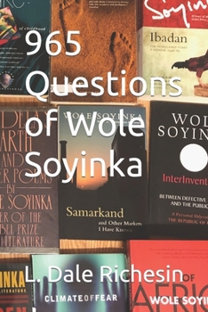 Paperback 965 Questions of Wole Soyinka Book