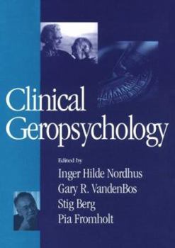 Hardcover Clinical Geropsychology: Book