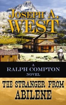 Hardcover The Stranger from Abilene [Large Print] Book