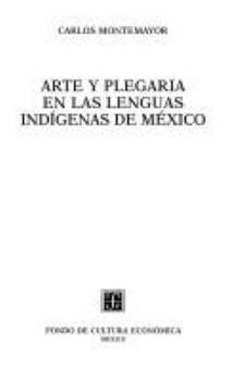 Paperback Arte y plegaria en las lenguas indígenas de México (Spanish Edition) [Spanish] Book