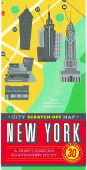 Misc. City Scratch-Off Map: New York: A Sight-Seeing Scavenger Hunt Book