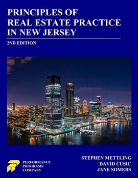 Paperback Principles of Real Estate Practice in New Jersey: 2nd Edition Book