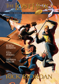 The Lost Hero: The Graphic Novel - Book #1 of the Heroes of Olympus: The Graphic Novels