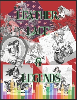 Paperback Leather Lace & Legends Book