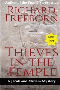Paperback Thieves in the Temple - Large Print [Large Print] Book