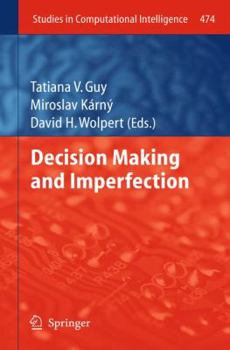 Paperback Decision Making and Imperfection Book