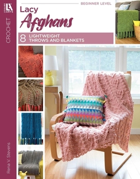 Paperback Lacy Afghans: 8 Lightweight Throws and Blankets Book