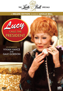 DVD Lucy Calls The President Book