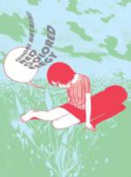 Hardcover Red Colored Elegy Book