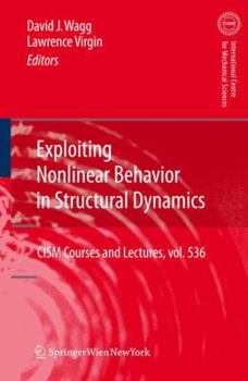 Paperback Exploiting Nonlinear Behavior in Structural Dynamics Book