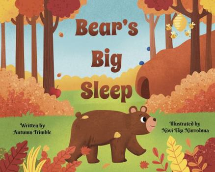 Paperback Bear's Big Sleep (Children's Yoga Stories) Book