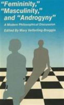 Paperback Femininity, Masculinity, and Androgyny (Littlefield, Adams Quality Paperback Series) Book